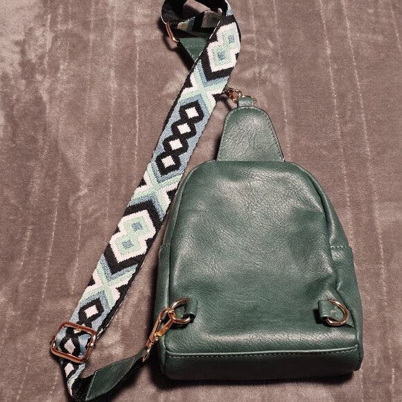 JEN & CO. Ellen Women Vegan Leather Crossbody/Fanny Pack/Sling Bag - Picture 3 of 9